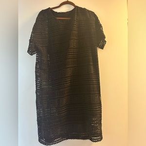 Vince black dress size 10